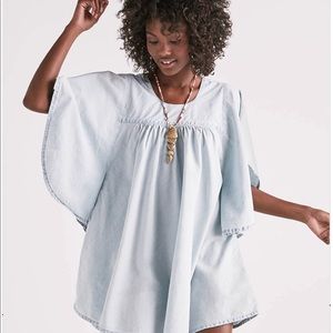 Lucky Brand Chambray Dress